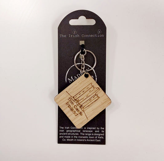 Trim Wooden Keyring