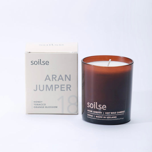Aran Jumper Candle