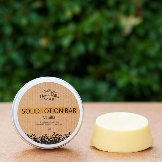 Solid Lotion with Vanilla