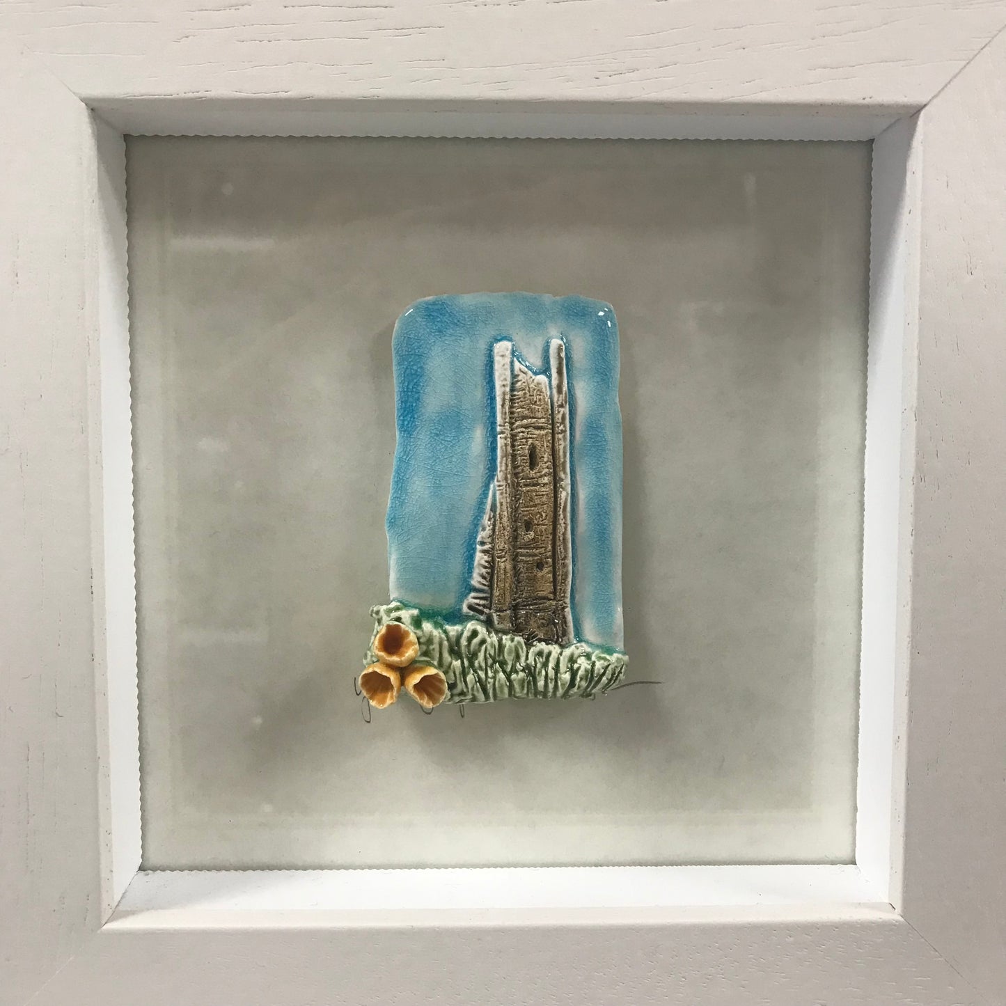 Ceramic Art Yellow Steeple