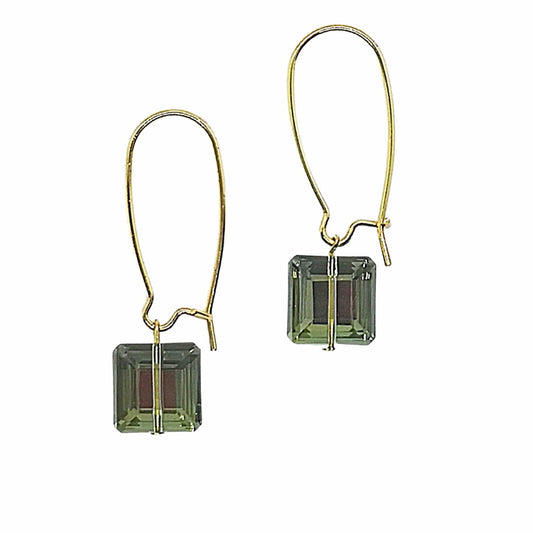 Blue/Green Prism Earrings
