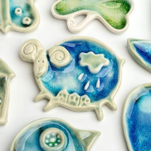 Ceramic Wall Decor Sheep