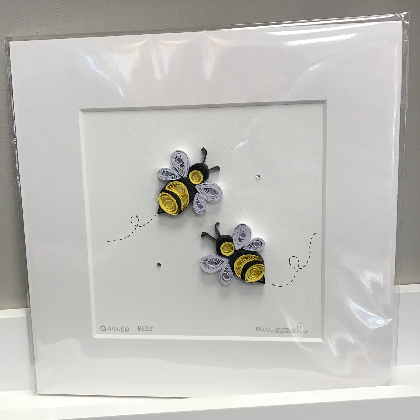 Quilled Bees