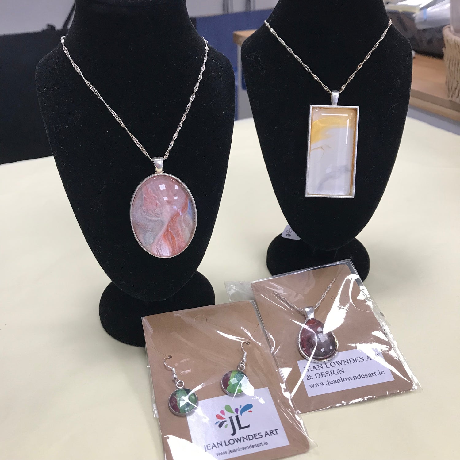 Discover unique handcrafted jewellery from talented local artisans at Castle Crafts Trim.