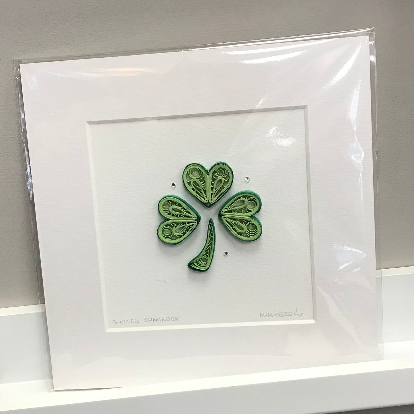 Quilled Shamrock