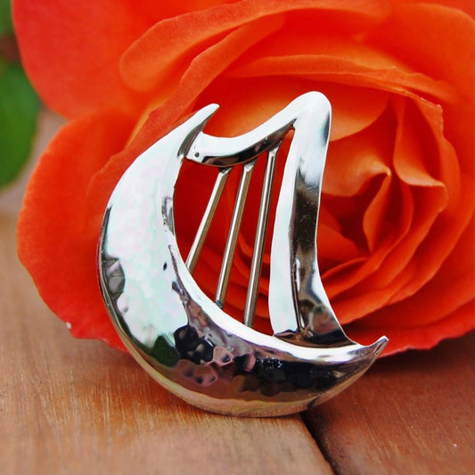 Harp Brooch