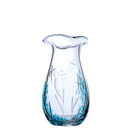 Celtic Meadow Glass Posy Vase