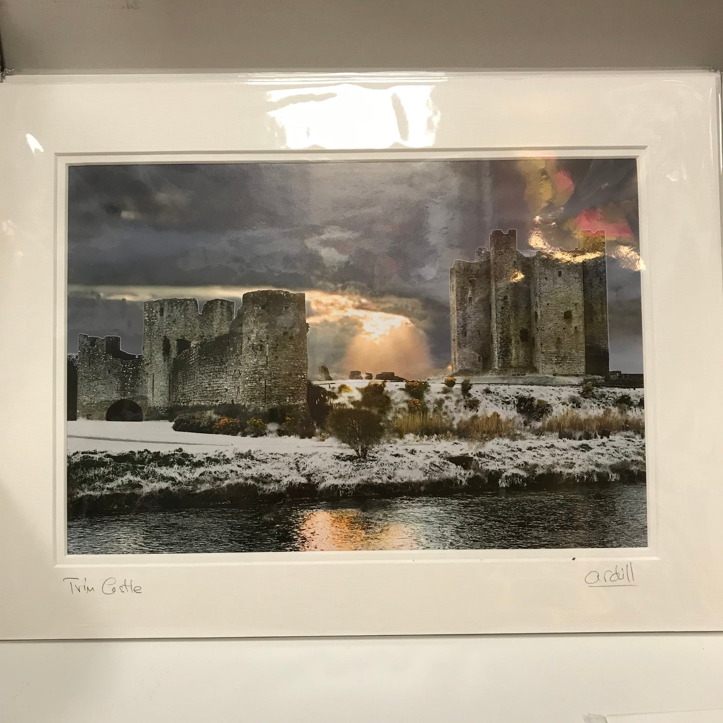 Trim Castle in the Snow